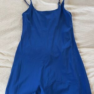 Simple Royal Blue Slip Dress
